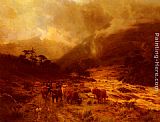 Louis Bosworth Hurt Glen Dochart, Perthshire painting